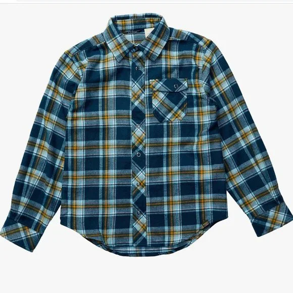 LIKE NEW LL Bean Kids Flannel Shirt - Picture 1 of 4